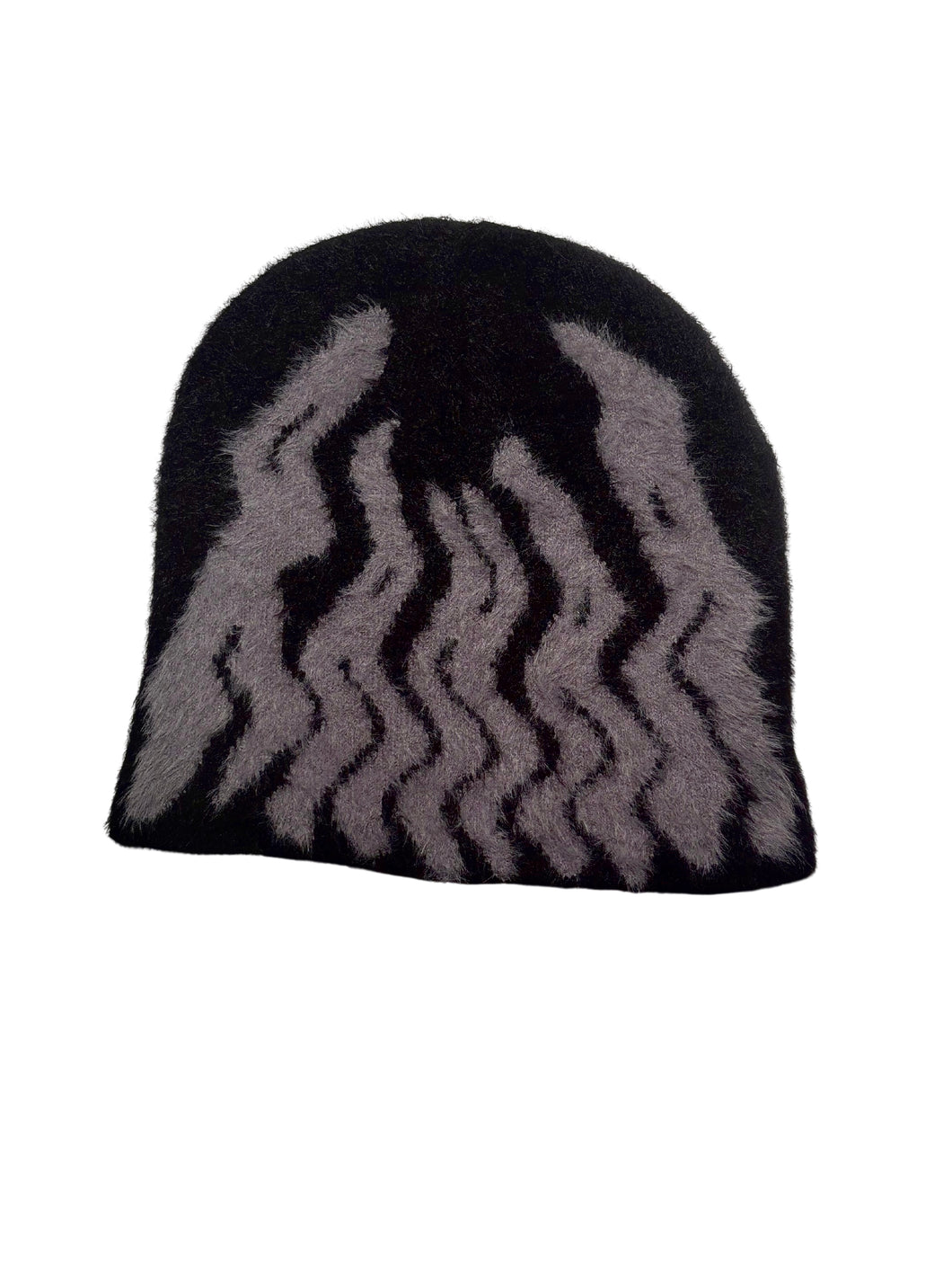 Noir Mohair Beanie