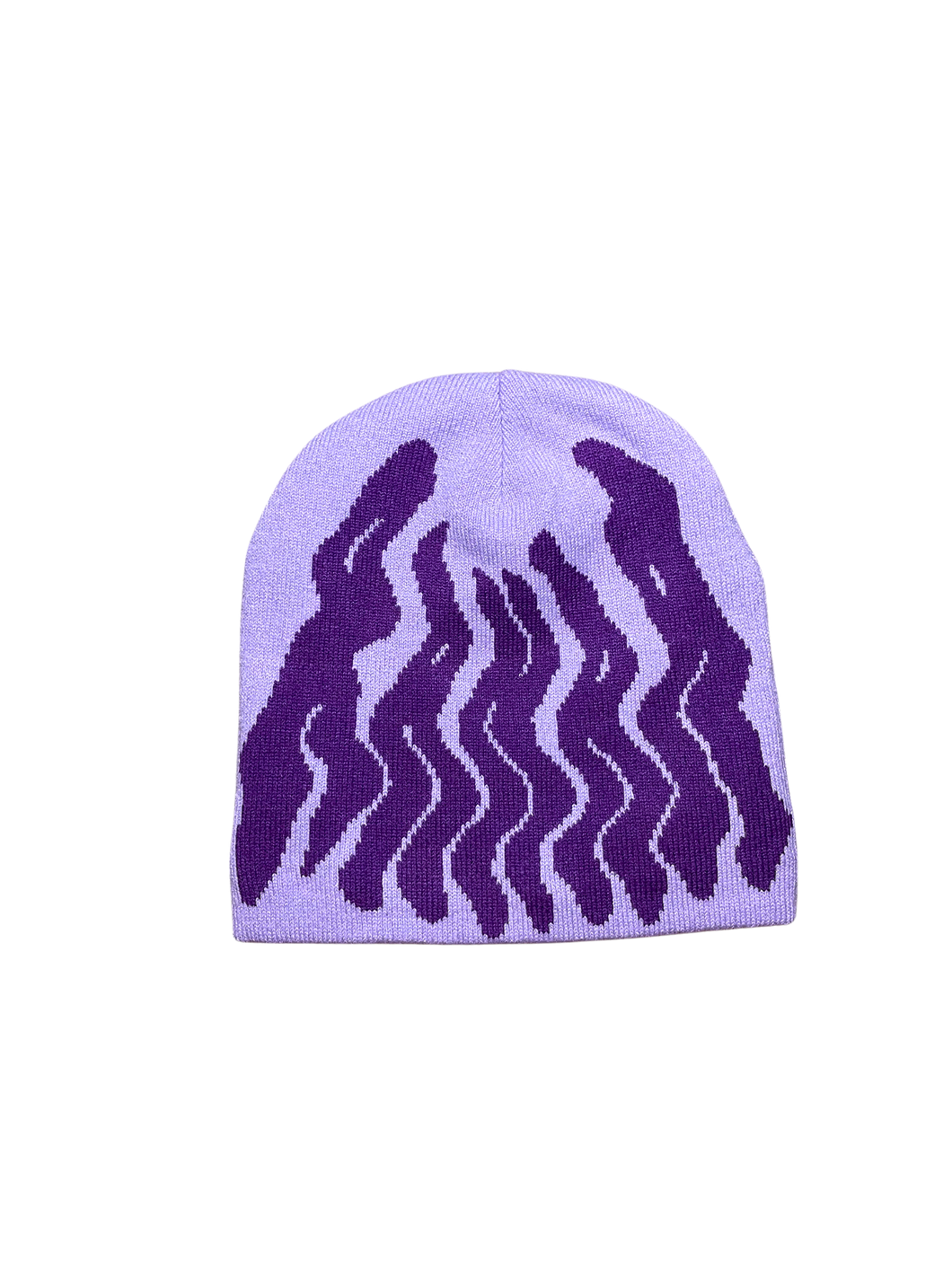 Lilac Satin Lined Beanie